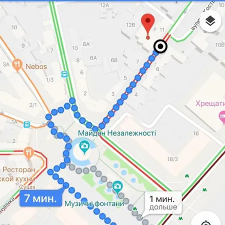 Odnokomnatnaya Studiya Kijów Zewnętrze zdjęcie